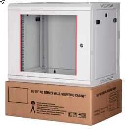 LANDE DEMONTE 19" WB PROLİNEB SERİSİ DUVAR TİPİ KABİNETLER G600 MM D450 MM (6U,9U,12U)  - 1
