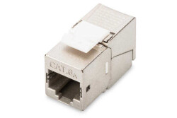 CAT 6A Keystone Jack, Shielded/Zırhlı, 500 MHz, 50μm Altın Kaplama, Aletsiz Sonlandırılabilir - 1