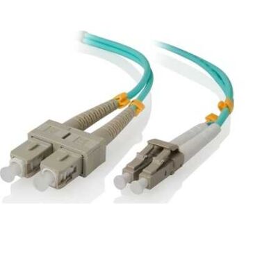 ECOLAN FO 50/125µ LC/SC MM OM3 DUPLEX PATCH CORD - 1
