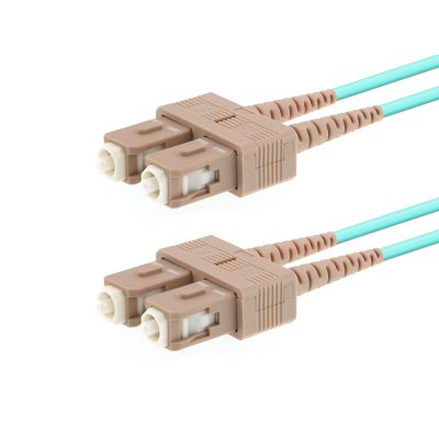 ECOLAN FO 50/125µ SC/SC MM OM3 DUPLEX PATCH CORD - 1