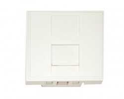 Ecolan Face Plate 45X45 Mm. 1 Port. - 6