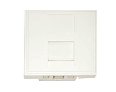 Ecolan Face Plate 45X45 Mm. 1 Port. - 1
