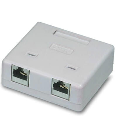 Ecolan Ftp 2 Port S/Ü Data Priz Kasası (BOŞ) - 1