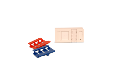 Netlınk 45x22,5 Face Plate - 3