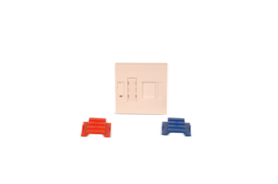 Netlınk 45x45 Face Plate 1 Port - 2
