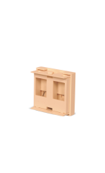 Netlınk 45x45 Face Plate 2 Port - 2