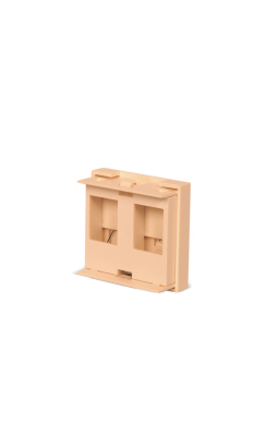 Netlınk 45x45 Face Plate 2 Port - 2