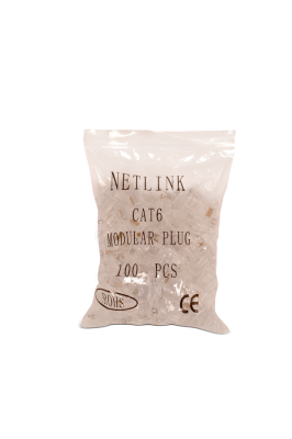 Netlınk Utp Cat6 8p/8c Plug - 1
