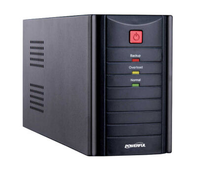 Powerful Pl-600 650Va Line Interactive Ups ( 1x12V 7Ah Akü ) - 1