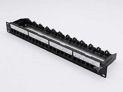 ProsConn Cat6 UTP Modular Patch Panel 24 Port (Unloaded) - 3